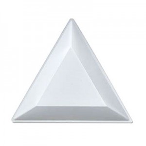 Sorting Tray Triangular Plastic - 12개