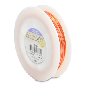 Silver Plated Tarnish Resistant Colored Copper Craft Wire 1.0mm - 15.2m