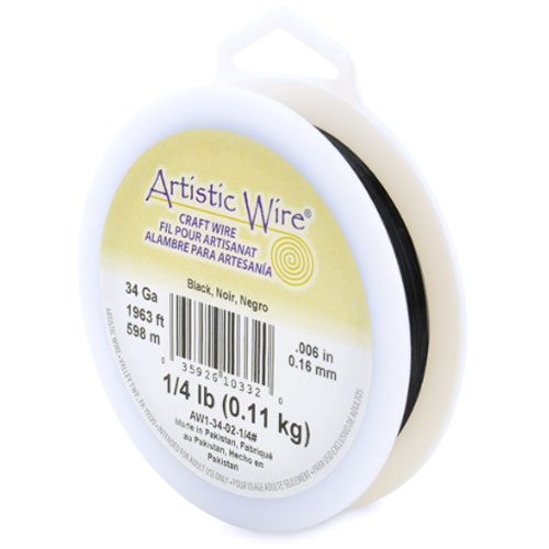 Tarnish Resistant Colored Copper Craft Wire 0.16mm - 598.5m