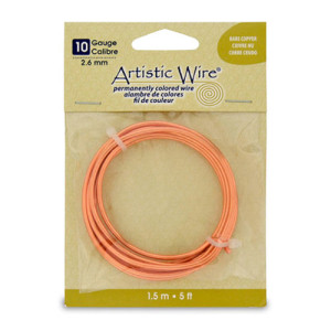 Bare Copper Craft Wire 2.60mm - 1.5m