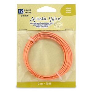 Tarnish Resistant Colored Copper Craft Wire 2.10mm - 3.1m