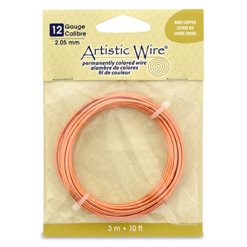 Bare Copper Craft Wire 2.10mm - 3.1m