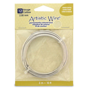 Tarnish Resistant Tinned Copper Craft Wire 2.10mm - 3.1m