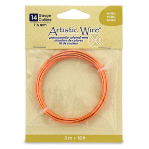 Tarnish Resistant Colored Copper Craft Wire 1.60mm - 3.1m