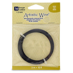 Tarnish Resistant Colored Copper Craft Wire 1.30mm - 3.1m