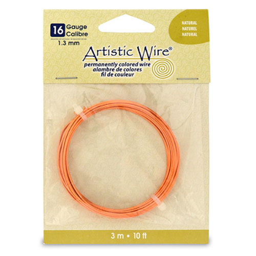 Tarnish Resistant Colored Copper Craft Wire 1.30mm - 3.1m