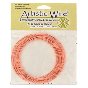 Bare Copper Craft Wire 1.30mm - 7.6m