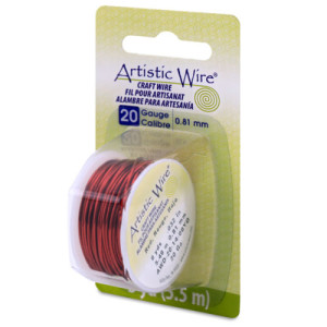 Tarnish Resistant Colored Copper Craft Wire 0.81mm - 5.5m