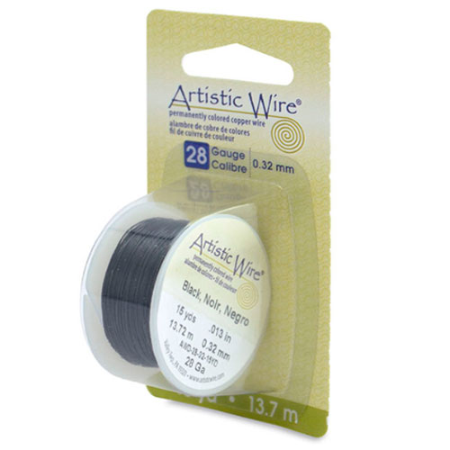 Tarnish Resistant Colored Copper Craft Wire 0.32mm - 13.7m