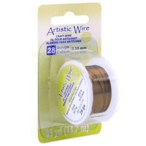 Tarnish Resistant Colored Copper Craft Wire 0.32mm - 13.7m