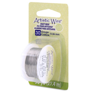 Tarnish Resistant Tinned Copper Craft Wire 0.26mm - 27.4m