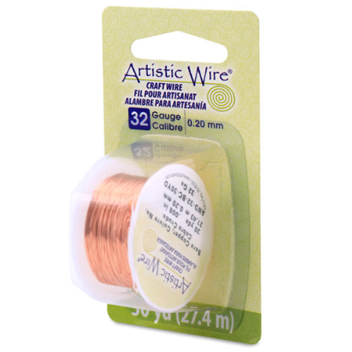 Bare Copper Craft Wire 0.20mm - 27.4m