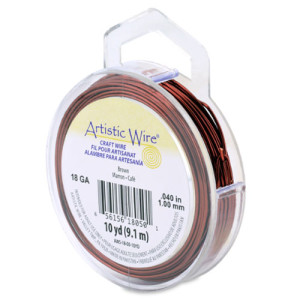 Tarnish Resistant Colored Copper Craft Wire 1.0mm - 9.1m