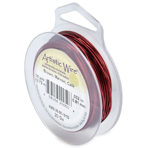 Tarnish Resistant Colored Copper Craft Wire 0.81mm - 13.7m