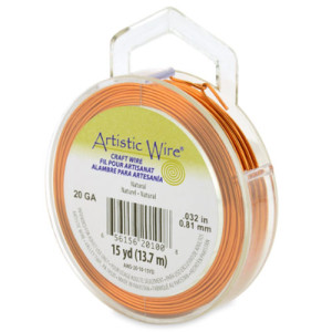 Tarnish Resistant Colored Copper Craft Wire 0.81mm - 13.7m