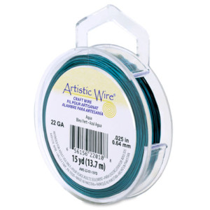 Tarnish Resistant Colored Copper Craft Wire 0.64mm - 13.7m