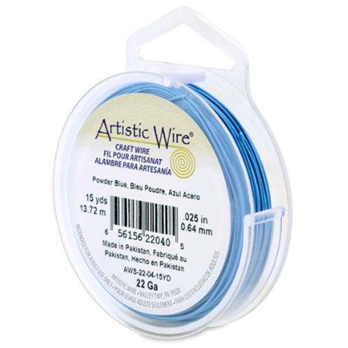 Tarnish Resistant Colored Copper Craft Wire 0.64mm - 13.7m