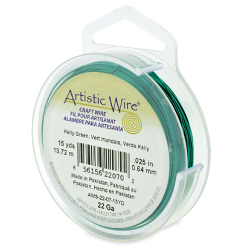 Tarnish Resistant Colored Copper Craft Wire 0.64mm - 13.7m