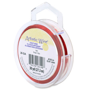 Tarnish Resistant Colored Copper Craft Wire 0.41mm - 27.4m