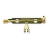 Bail Bar Pin 1 1/4in Gold Id-2.5mm -12개