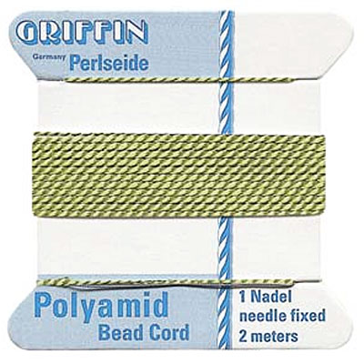 Griffin Nylon Bead Cord Jade 0.7mm - 2m