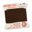 Griffin Silk Bead Cord Brown 1.05mm - 2m