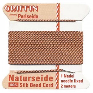 Griffin Silk Bead Cord Cornelian 0.3mm - 2m