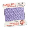 Griffin Silk Bead Cord Lilac1.05mm - 2m