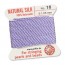Griffin Silk Bead Cord Lilac1.05mm - 2m