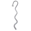 Bookmark Squiggle W/ring 6in Blk Oxe - 6개