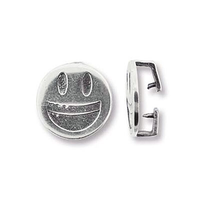 A/s Emobeads Smiley Face 12mm -4개