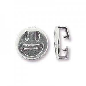 A/s Emobeads Smiley Face 12mm -4개
