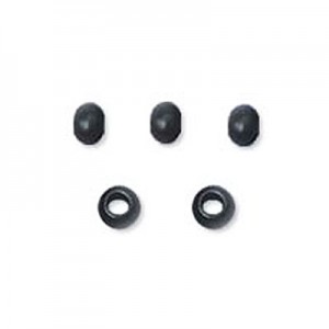 Black Oxidized Crimp Beads #9 1.5mm-1700개