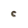 Crimp Bead Cover 4mm Ant Brass Plate-144개