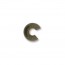 Crimp Bead Cover 5mm Ant Brass Plate-144개
