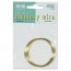 Memory Wire 1 3/4 GoldPlate oval Bracelet 12바퀴
