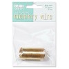 Memory Wire Ring 19mm Gld Plt -48바퀴