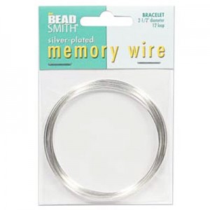 Memory Wire Bracelet 2.25 Slvr Plt - 70바퀴