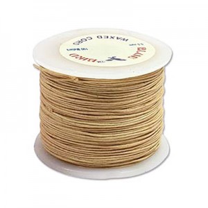 Cord Cotton 0.5mm Natural - 100m