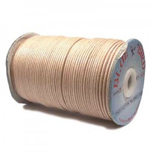 Cord Cotton 1mm Natural - 100m