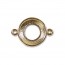 Connector 14mm 4139-2ring Gold Finish- 3개
