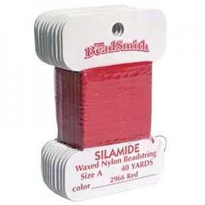 Silamide Thread A Red 36m - 5롤