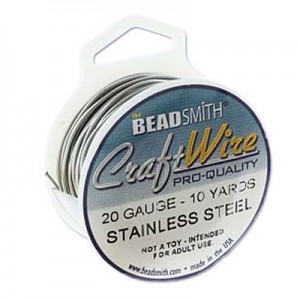 Craft Wire 20ga Stainless Steel 0.81mm - 9.1m