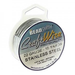 Craft Wire 22ga Stainless Steel 0.64mm - 13.7m