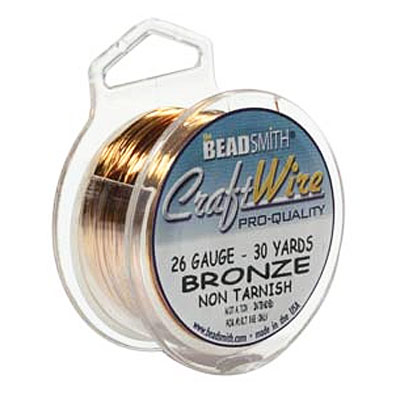 Craft Wire 26ga Bronze 0.4mm - 27.4m