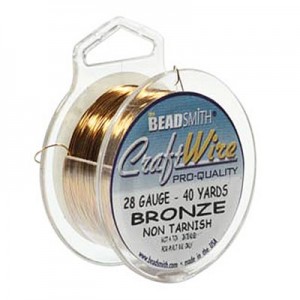 Craft Wire 28ga Bronze 0.32mm - 36.5m
