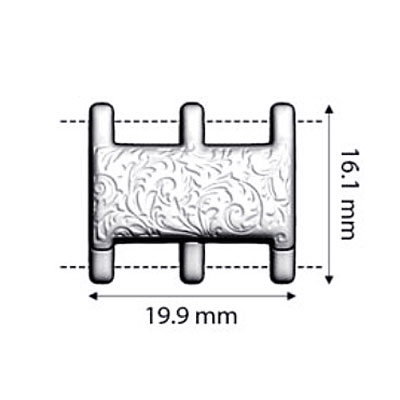 Nisida Iii-8/0 Mag Clasp - 2개