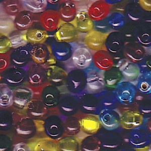물방울시드비즈 3.4mm #Mix 17번 - 100g(약 1800개)