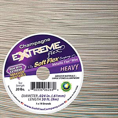 Extreme Flex 0.6mm Champagne - 15m