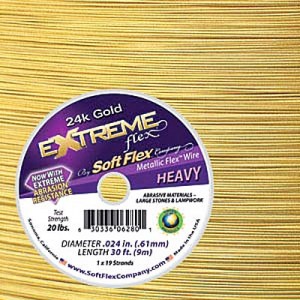 Extreme Flex 0.6mm 24k Gold - 15m